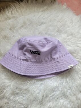 2/$25 Vans Lavender Bucket Hat with Black Logo